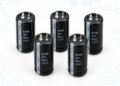 TDK B43657 and B43658 ultra-compact snap-in aluminum electrolytic capacitors for 500 V DC power-supply and DC-link applications