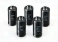 TDK B43657 and B43658 ultra-compact snap-in aluminum electrolytic capacitors for 500 V DC power-supply and DC-link applications