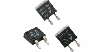 Vishay Sfernice D2TO and DTO thick-film SMD power resistor sample kits with TO-263 D2PAK and TO-252 DPAK devices
