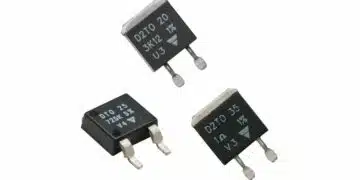Vishay Sfernice D2TO and DTO thick-film SMD power resistor sample kits with TO-263 D2PAK and TO-252 DPAK devices