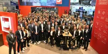Würth Elektronik electronica 2026 presentation featuring electronic components, PCB technologies and high-current PowerBusbar connection solutions.