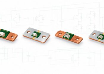 Bourns CSI2F bolt-down current sense resistors for high-current busbar measurement