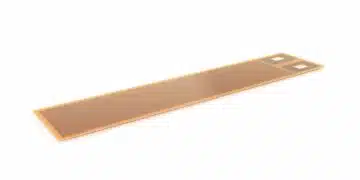 Isabellenhütte HFF flexible Kapton heater with etched MANGANIN foil structure and wire lead exit