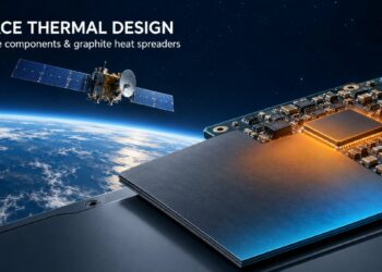 Panasonic Industry PGS graphite heat-spreading technology and passive components for spacecraft thermal management