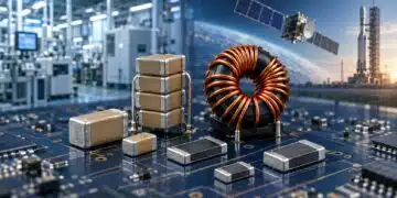 Ruggedized passive component customization overview covering capacitors, resistors and inductors.