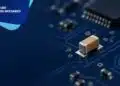 Samsung Electro-Mechanics CL05Z106MS66PN automotive MLCC illustration with a rectangular ceramic body and metal end terminations