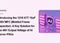 Samsung Electro-Mechanics MFC molded frame ceramic capacitor with epoxy encapsulation and external metal frame