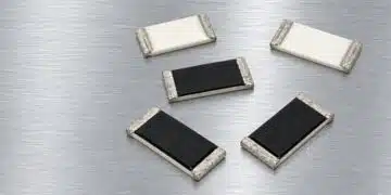 Stackpole RMAN thick-film chip resistors with rectangular bodies and metal end terminations