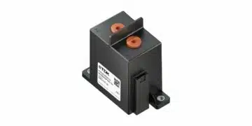 TDK HVC28 and HVC29 high-voltage DC contactors with black housings and main power terminals