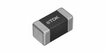 Datasheet-style illustration of a TDK MLJ1608-G multilayer chip inductor with end terminals